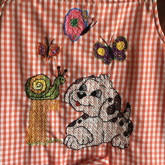 New embroidered hand made Dress - Picture 3 of 3